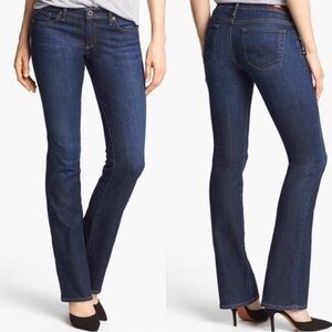 AG Adriano Goldschmied Women’s The Olivia Skinny Boot Cut Jeans Dark Wash Sz 29